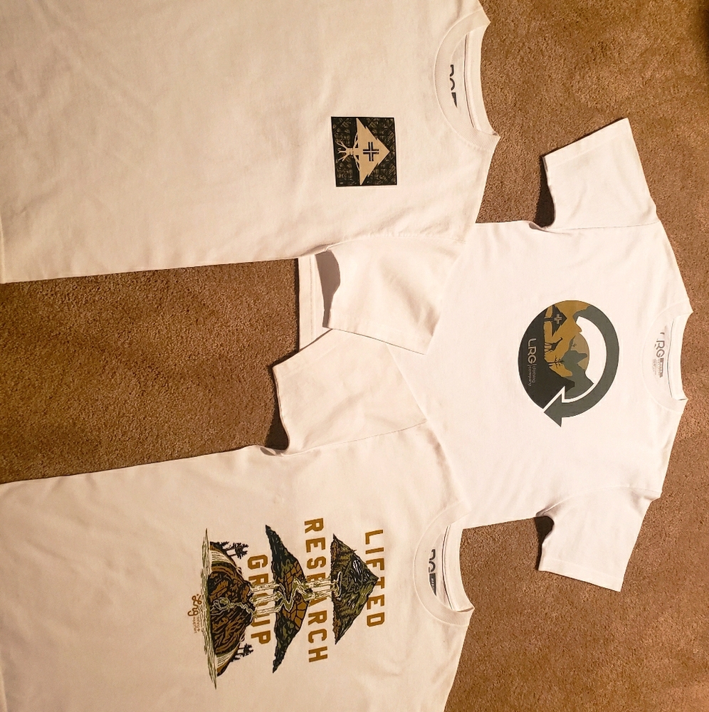 3 lrg mens t-shirts